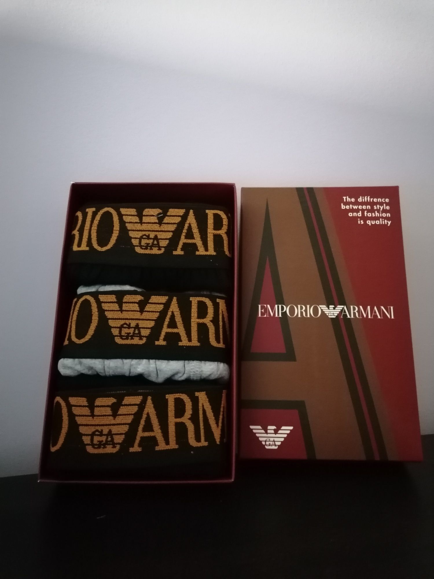 Bokserki męskie Emporio Armani 3PACK rozmiar M