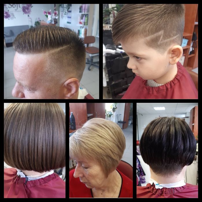 Стрижки чоловічі, жіночі, дитячі