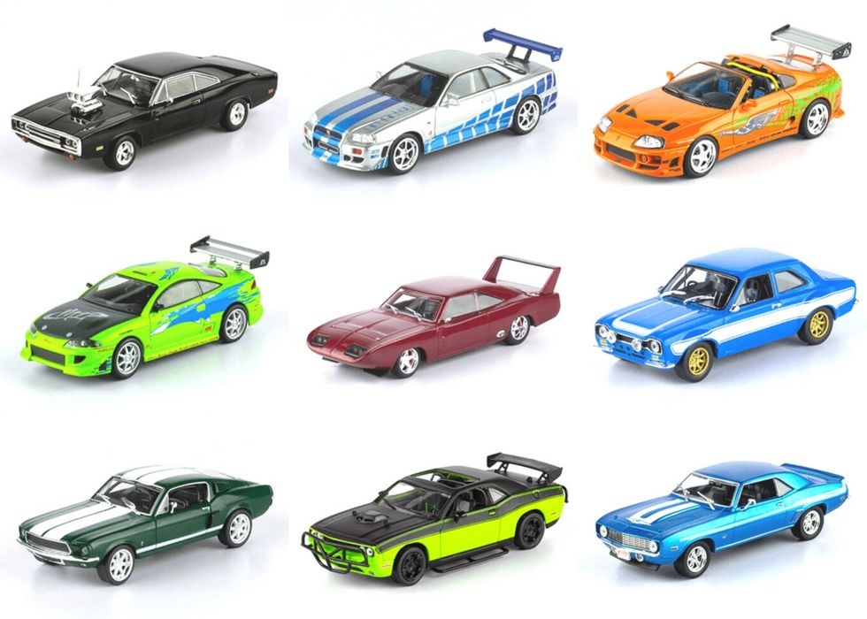 Модель 1:43 Toyota, Mitsubishi, Nissan, Mazda (altaya Fast&Furious)
