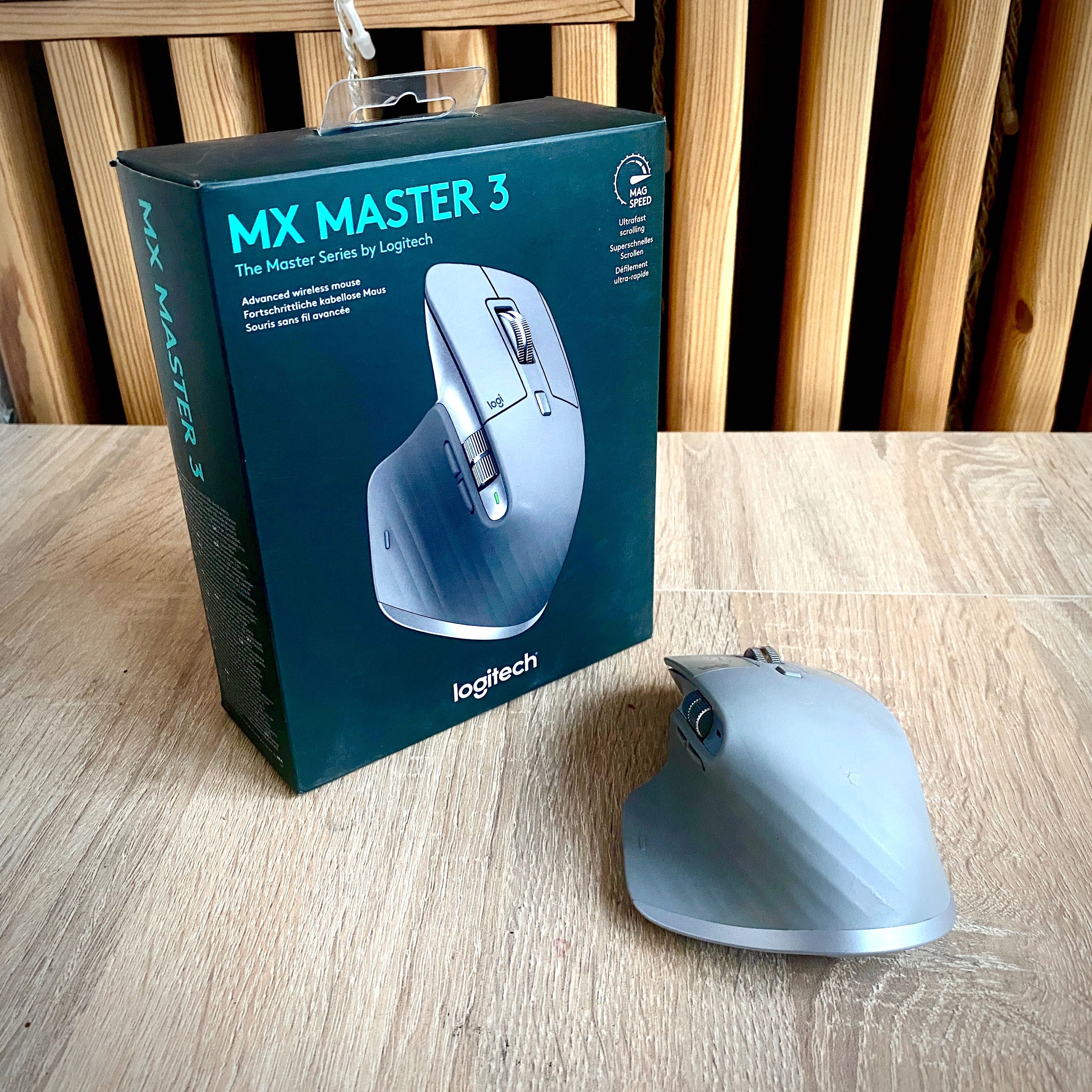 Миша Logitech MX Master 3 silver