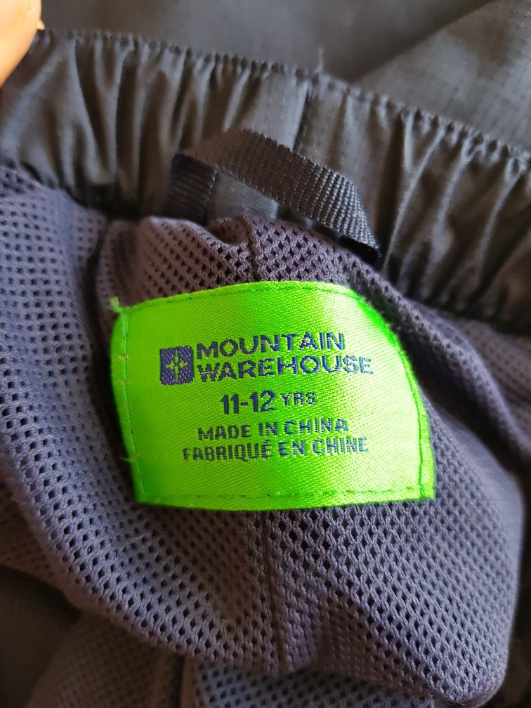 Spodnie przeciwdeszczowe trekkingowe Mountain Warehouse 146 152