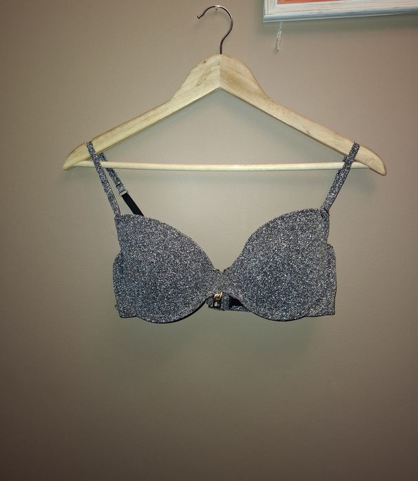 Góra od stroju brokatowa 75D h&m