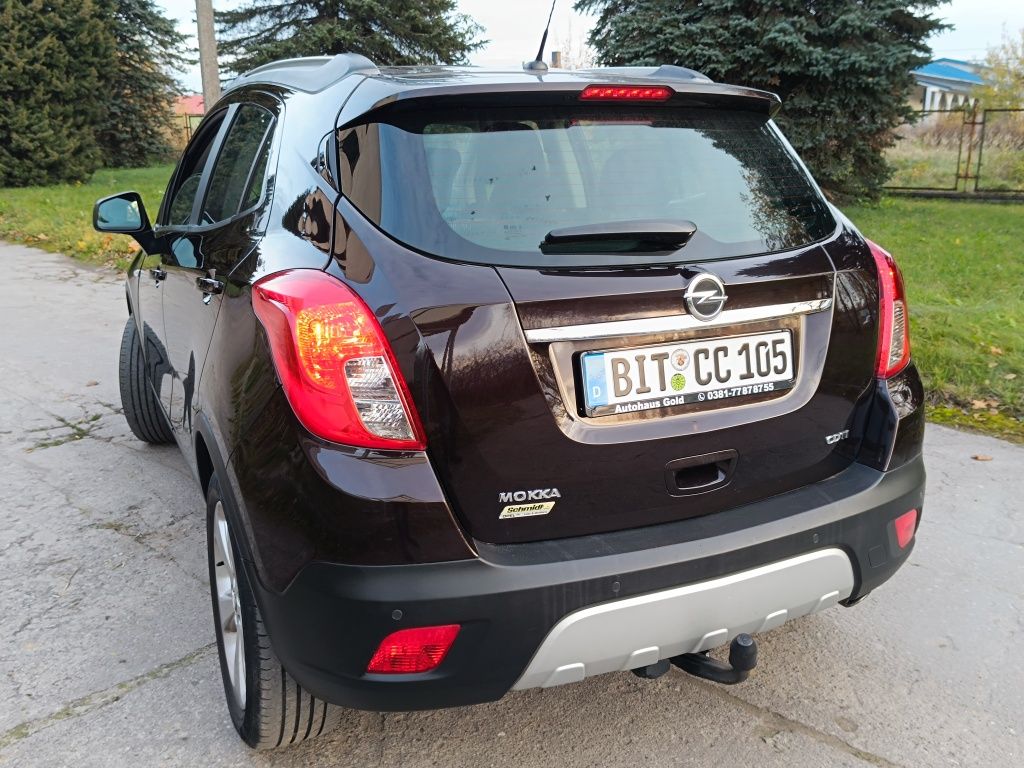 Opel Mokka piękny brązowy metalic , pełen serwis