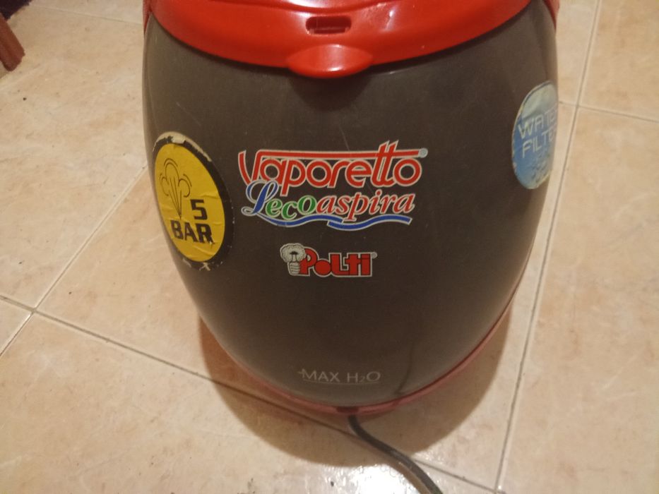 Aspirador Polti com Ferro de engomar