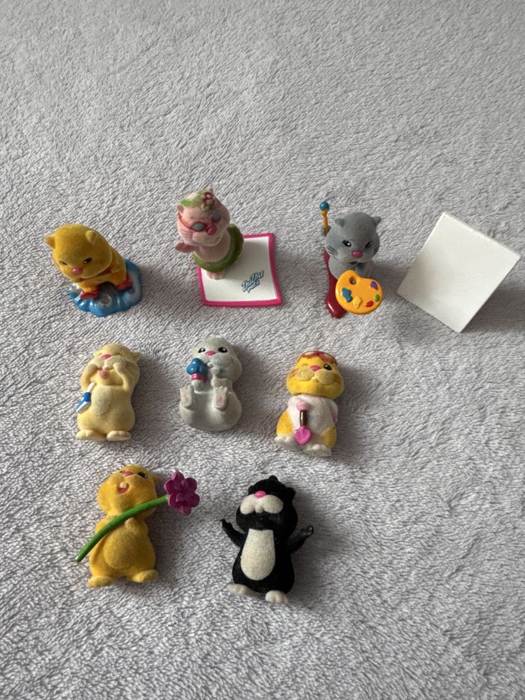 Zhu zhu pets chomiki figurki 8 sztuk