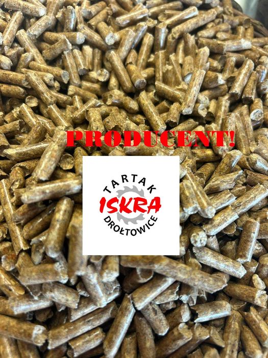 Pellet Syców"ISKRA", certyfikowany A1,100% sosnowy A1 ,rozł-winda HDS