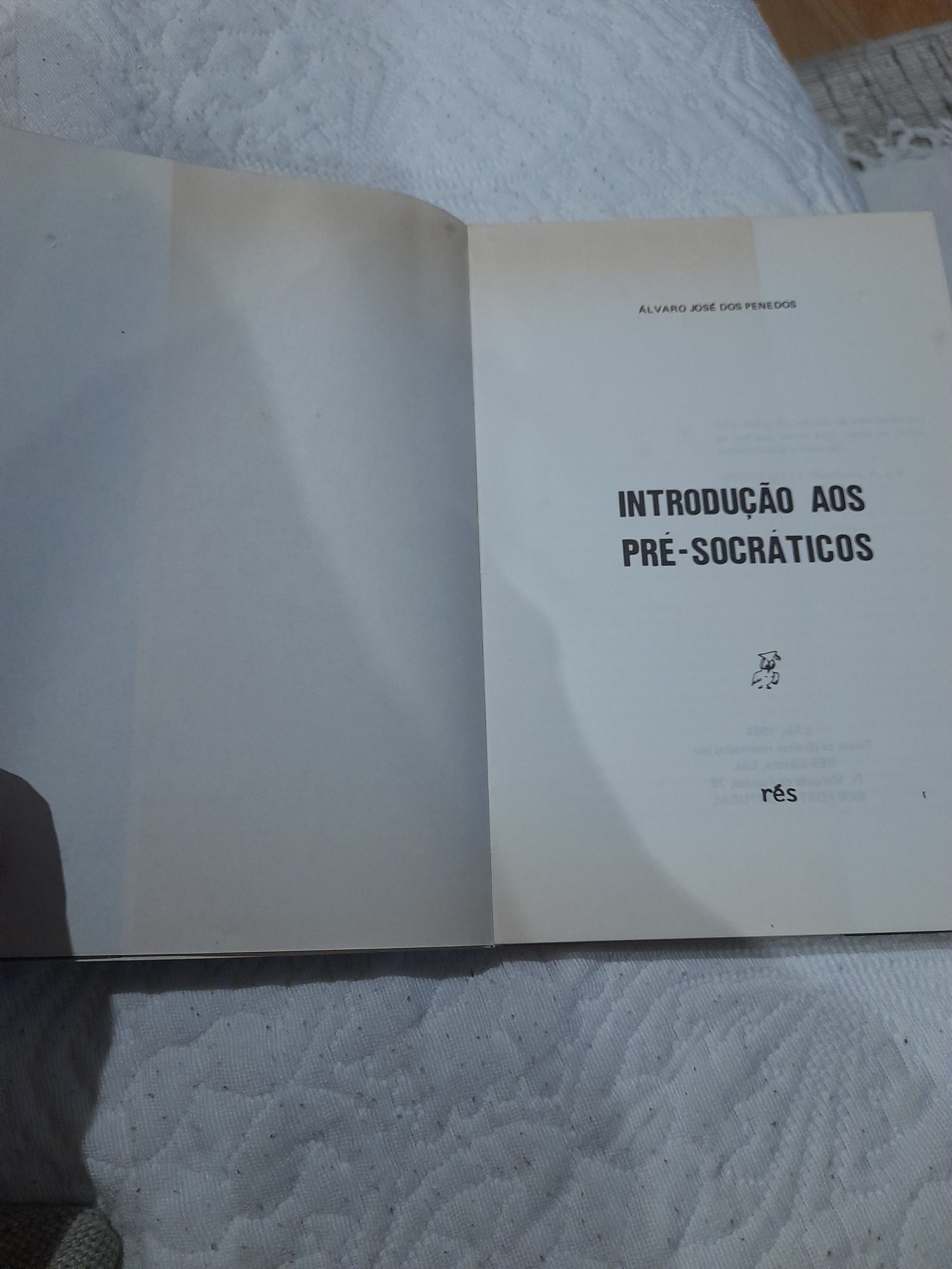 Introdução aos Pré-Socráticos, Álvaro J. dos Penedos