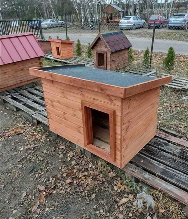 Sprzedam budy dla psów śliczne wykonanie!!