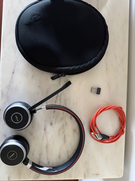 Headset Jabra Evolve 65 – Excelente estado   fones  - auscultadores