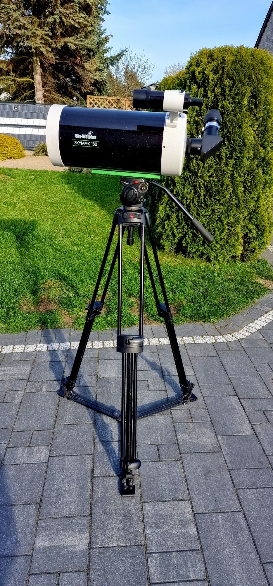 Teleskop Sky-Watcher Tuba MAK 180 Maksutow Kalkhoff Gazelle Cube rower