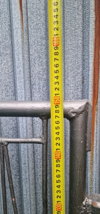 Brama wjazdową Brama budowlana ogrodzenie tymczasowe na działkę 3 x 1.