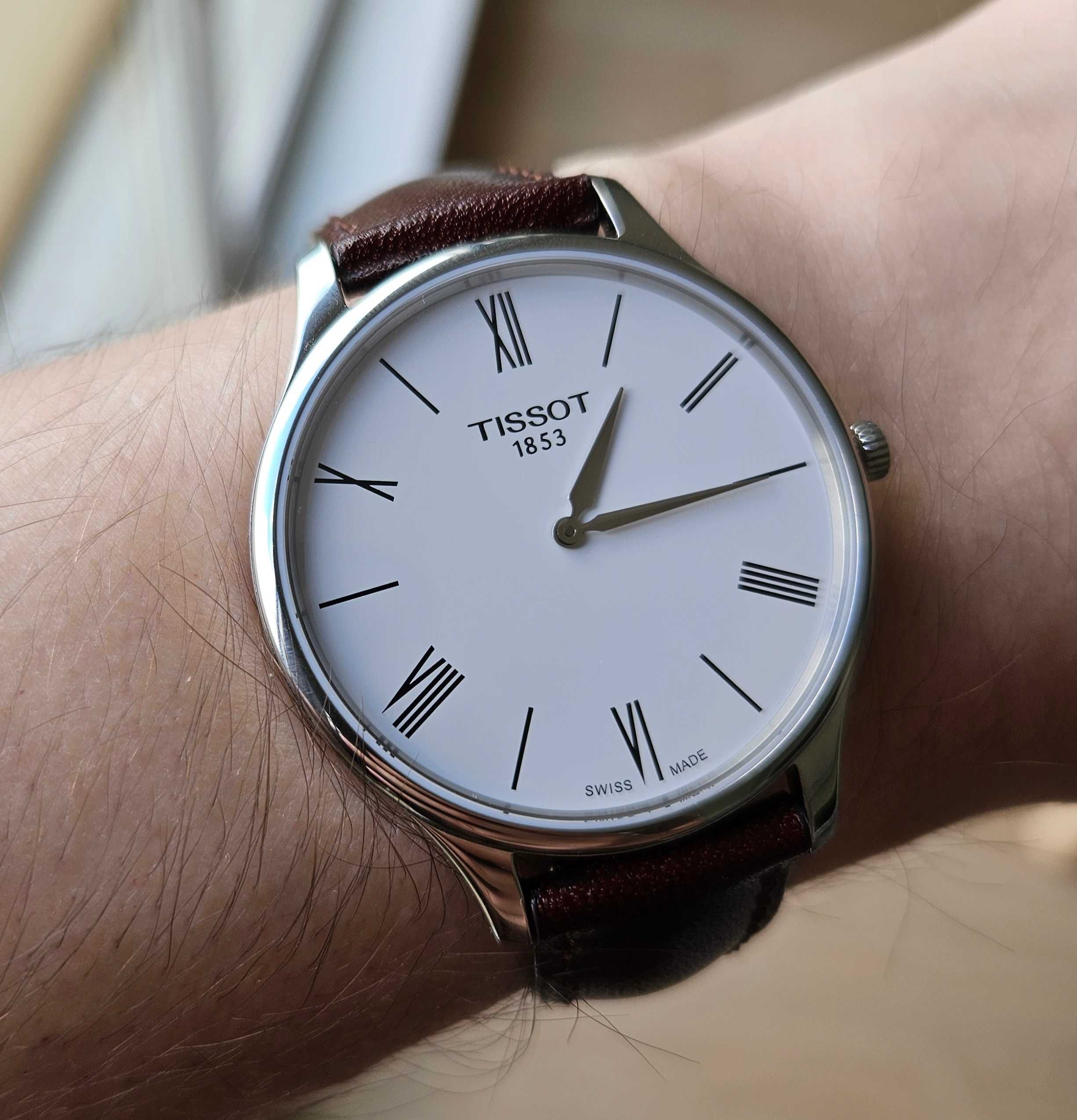 Zegarek Tissot Tradition 5.5 – raz na nadgarstku