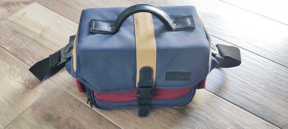 Mala vintage para máquina fotografia