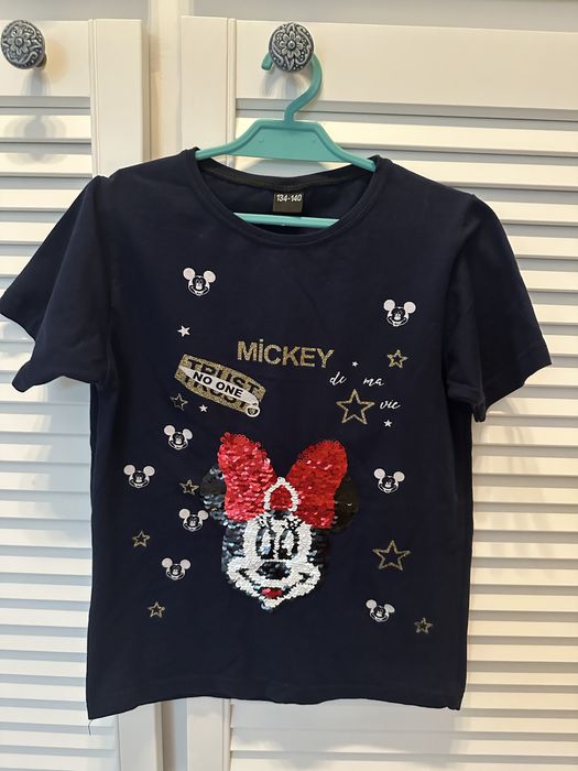 NOWA bluzka z Mickey rozm. 134-140