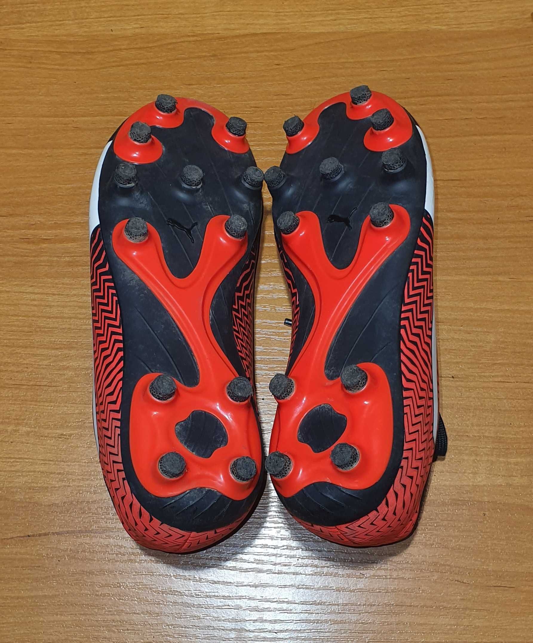 Korki, lanki, unisex, PUMA Rapido II FG Jr, stan BDB, r. 34/20.5 cm