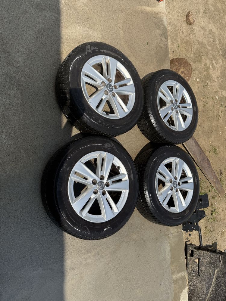 Opel grandland X koła alufelgi opony zima 215/65r17 5x108
