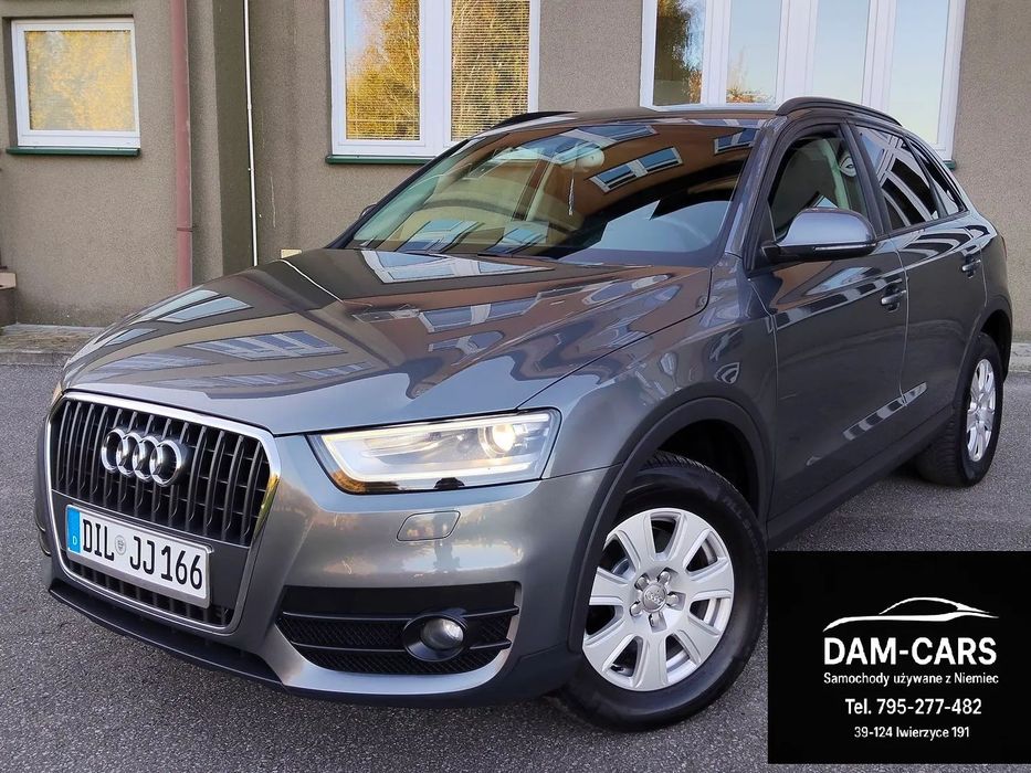 Audi Q3 2.0 TDI_CR_140KM_Bi Xenon_Led_1 Ręka_z DE_Jak z Fabryki!