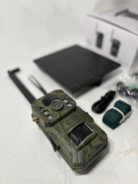 Kamera leśna Ai Trail Camera z panelem solarnym i detekcją ruchu