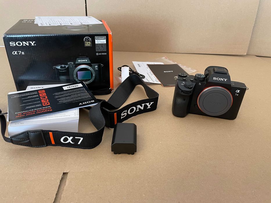 Sony A7 III mark 3 bez przebiegu, przebieg 0 Gwarancja !