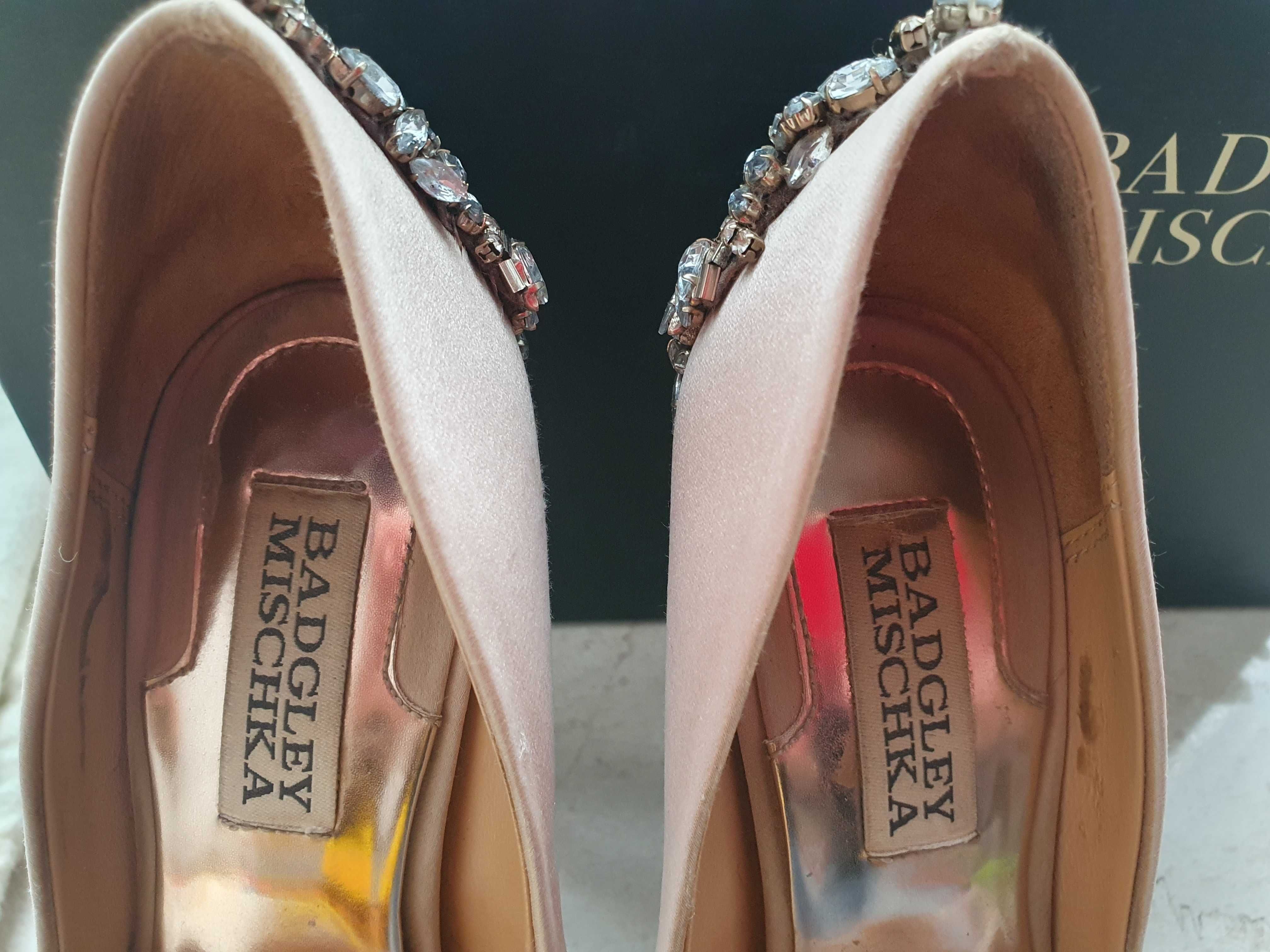 Super Buty ślubne/wieczorowe Badgley Mischka. Polecam