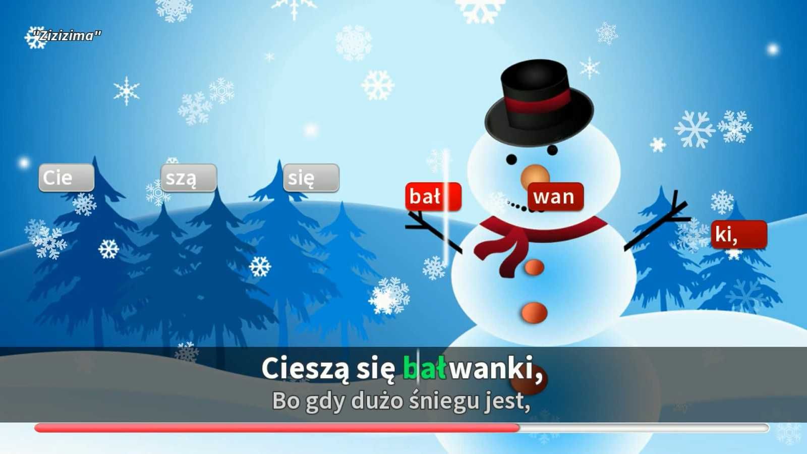 KARAOKE dla Dzieci 100 pios DVD po polsku