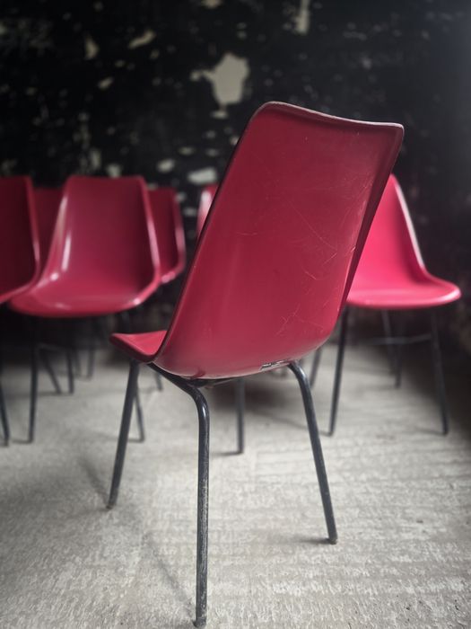 Krzesła vertex Miroslav Navratil 60 lata Vintage design Czechosłowacja