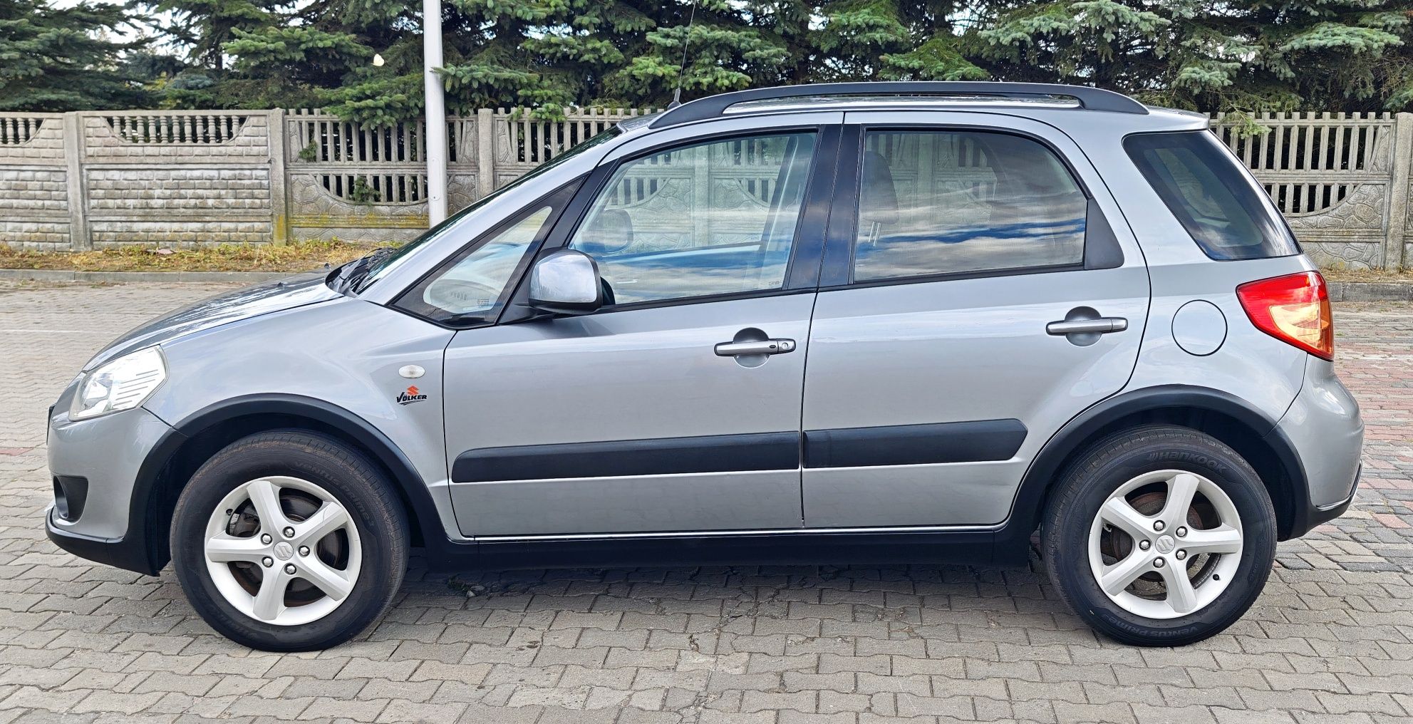 Suzuki SX4 1.6 Benzyna 107 KM 4x4 2007r 155 tys Nawigacja Climatronic
