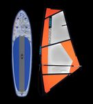 Wind sup deska z żaglem wynajem
