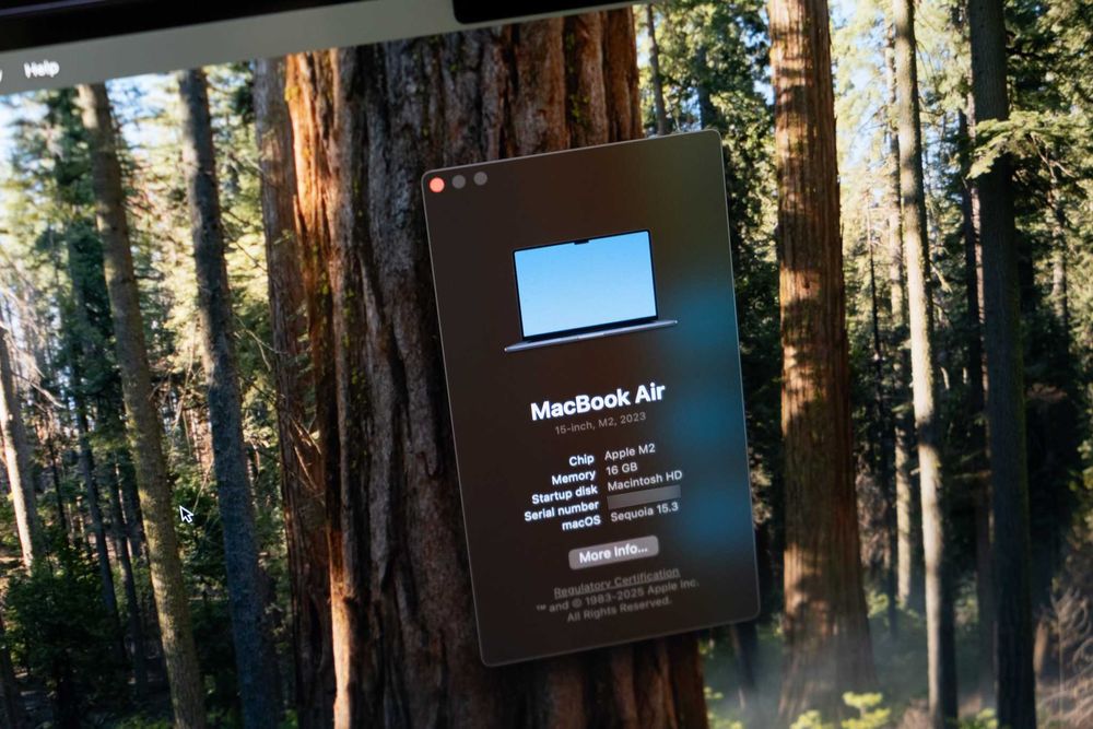 MacBook Air M2 – 15” / 16GB RAM / 512GB SSD - COMO NOVO