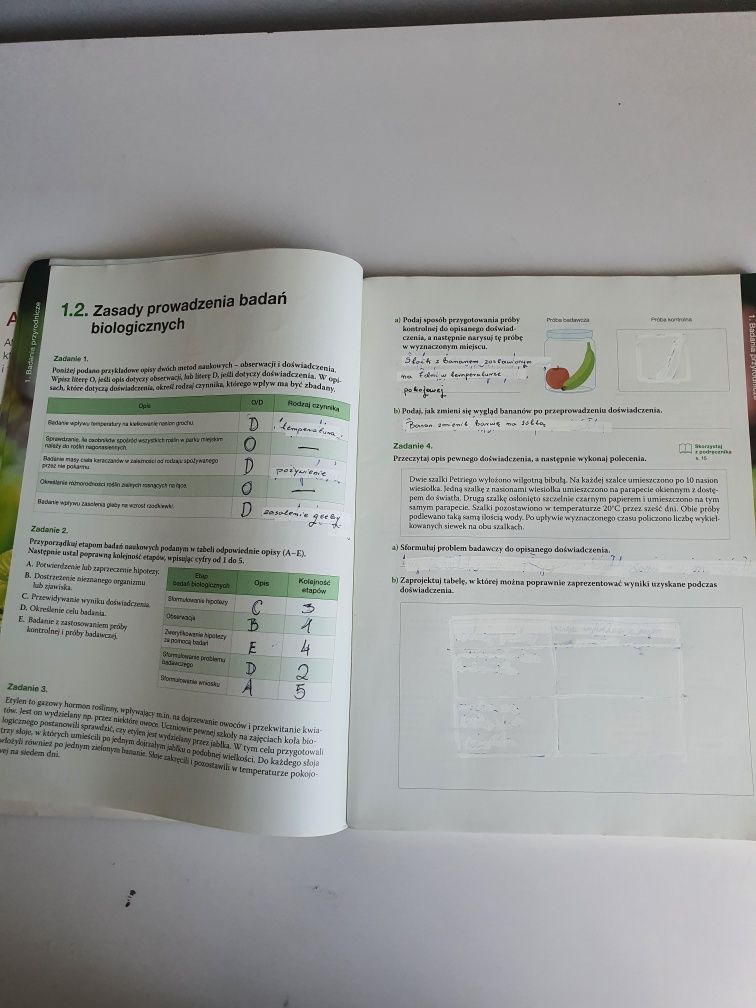 Biologia 1 ćwiczenia
