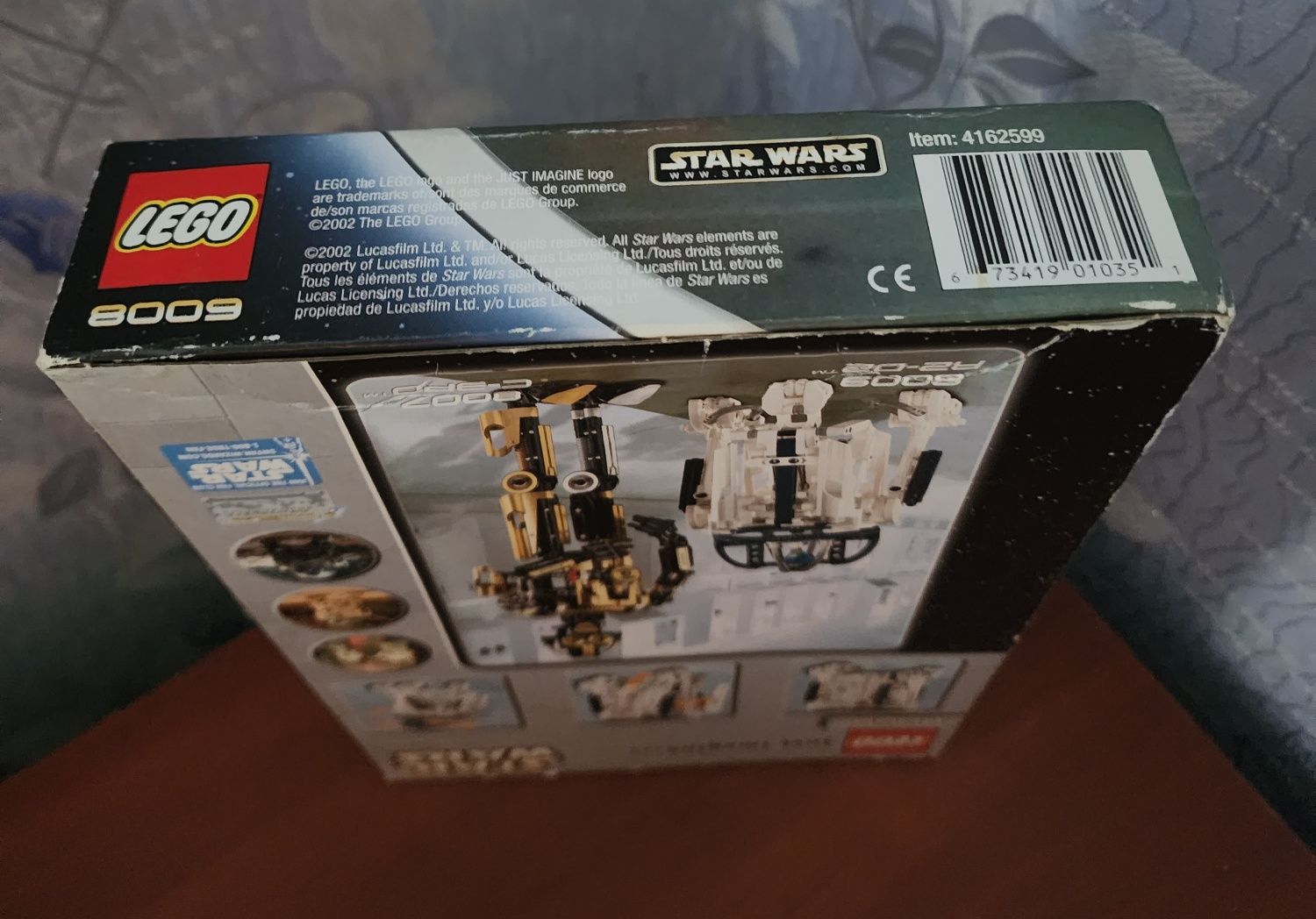 LEGO Star Wars 8009 R2-D2, набор 2002 года, новый, запакован