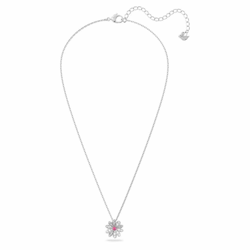 Naszyjnik Swarovski - Eternal Flower, Pink, Mixed