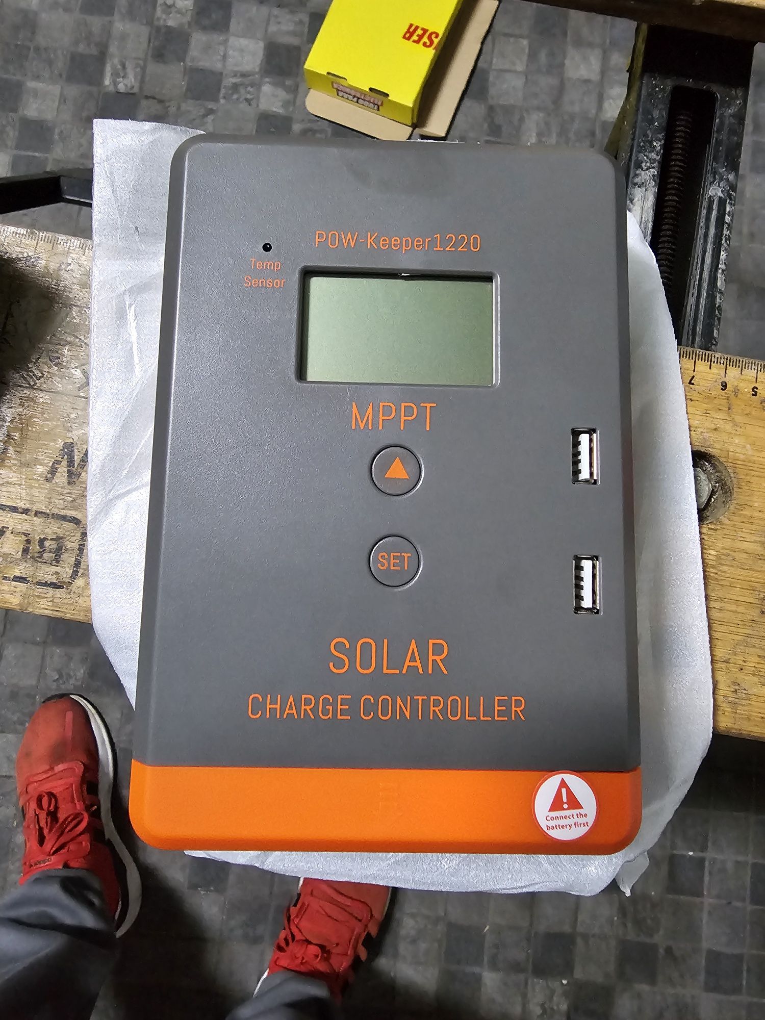 Mppt controlador de carga solar 12v ou 24v 20a