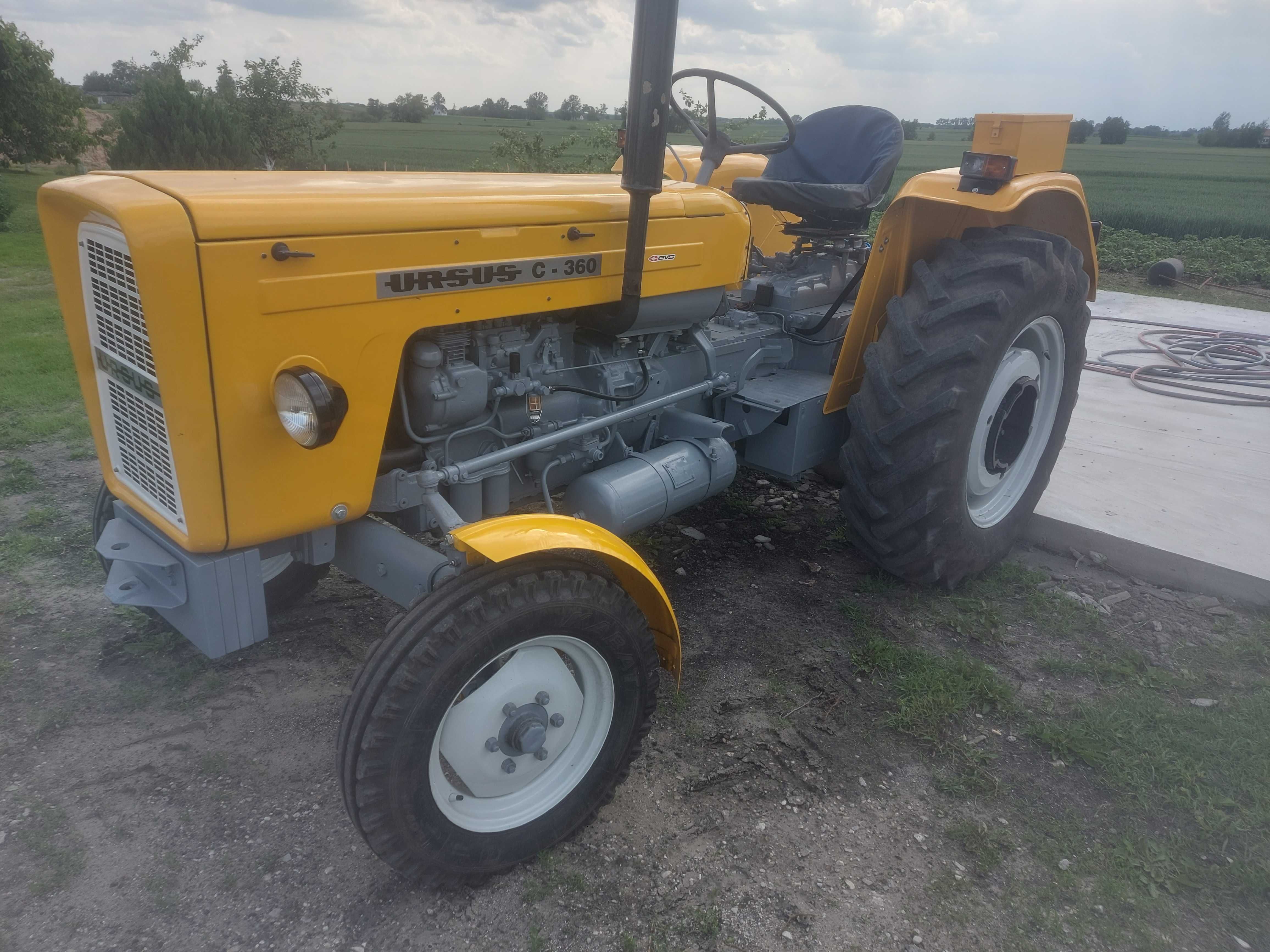 Ursus C-360 po renowacji z kabiną