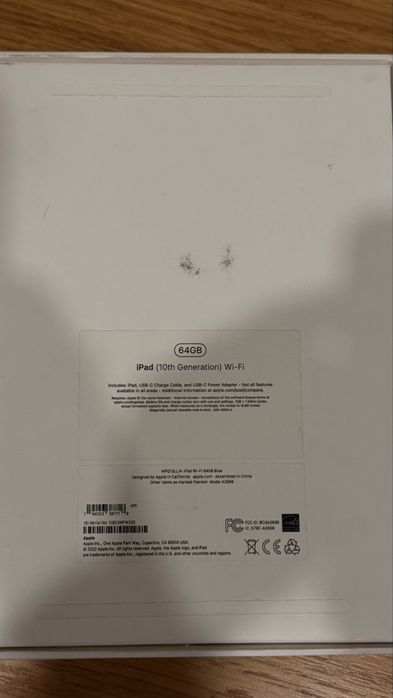 iPad 10ª geração Wi-Fi 64 GB Azul (modelo A2696),