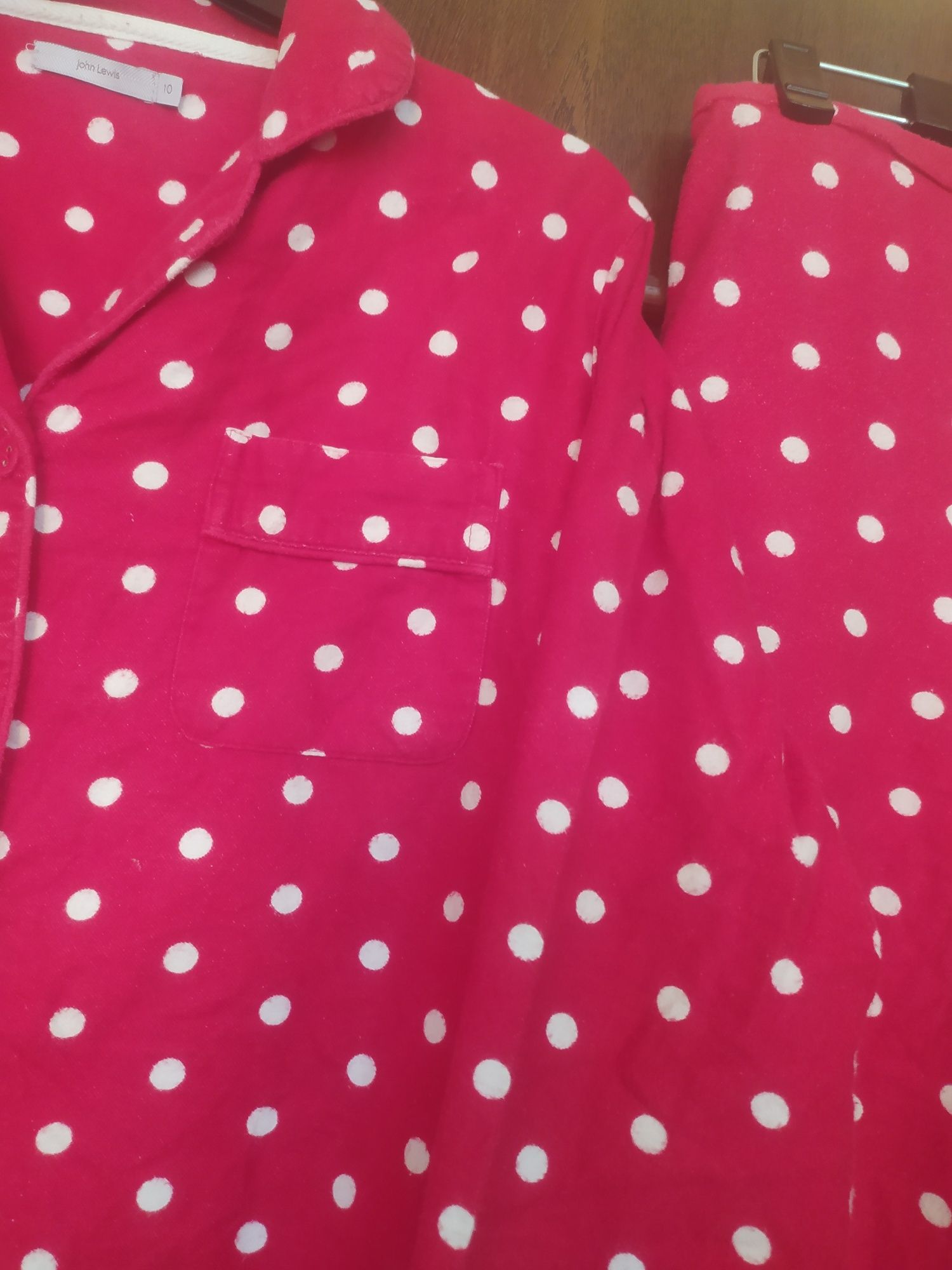 Piżama dwuczęściowa komplet zestaw flanelowa bawełniana bluza spodnie