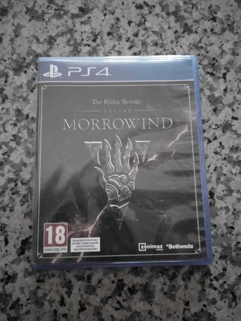 Vendo jogo PS4 Elder scroll online Morrowind edition