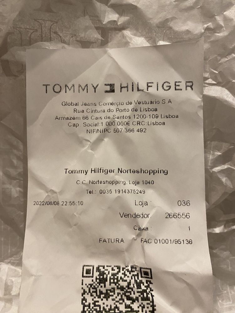 Sapatilhas tommy hilfiger