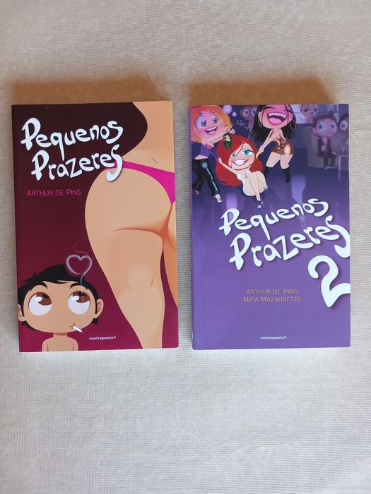 Pequenos Prazeres Banda Desenhada coleção completa