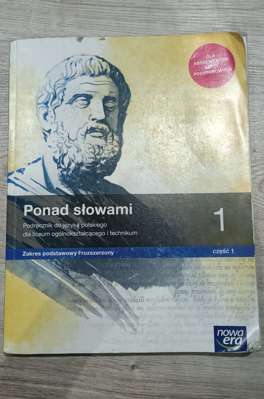 Ponad słowami - język polski klasa 1