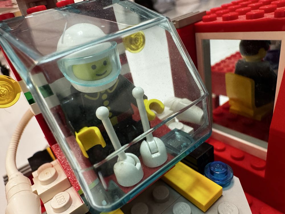 Lego System 6389 Fire Control Center 1990r!