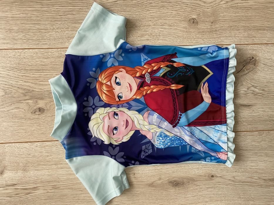 Купальник 2-3г. 3-5лFrozen Эльза Анна сдельный Disney костюм купальный