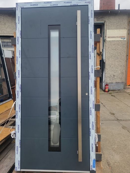 Drzwi Alu Panelowe Nakładkowe  lux