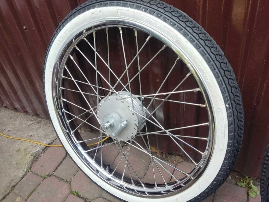 opona z białym paskiem romet komar sr2 ogar 200 205 t1 19x2,25 17x2,25