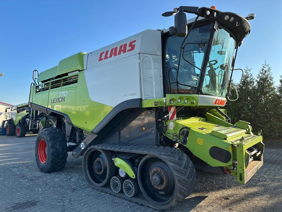 Claas Lexion 770TT 4WD + V1080 LASER PILOT, GPS