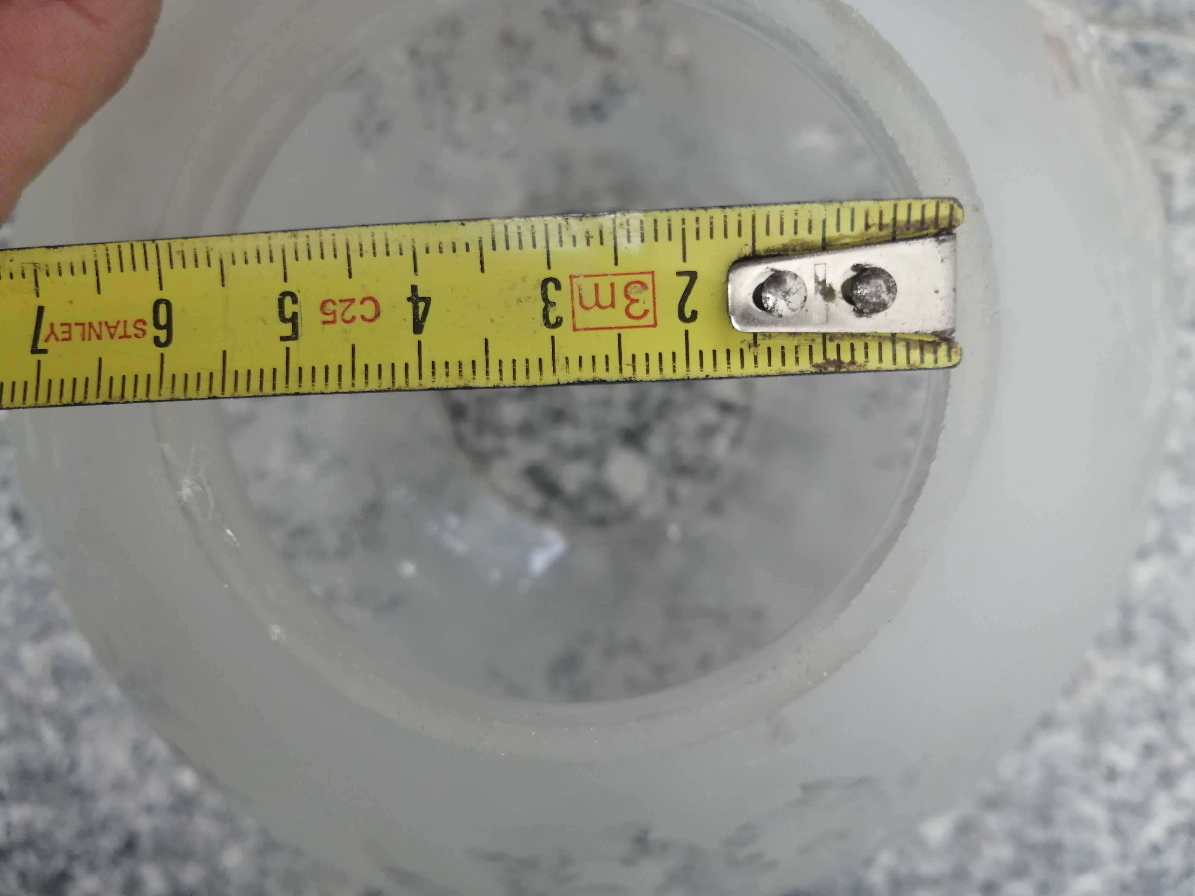 Globo candeeiro vidro máquina de calcular nova