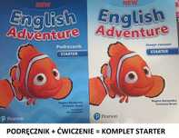 NOWE] English Adventure New Starter Podręcznik + Ćwiczenie  PEARSON