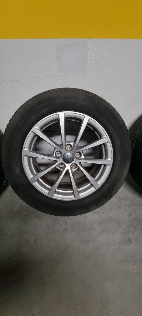 Felgi Audi a6 orginalne z oponami 17"