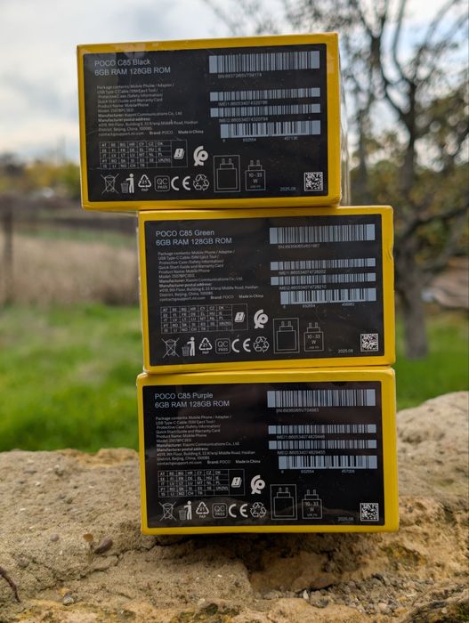 Poco c85 (8/256 Global dual sim мастер бокс запечатанный абсолютно нов