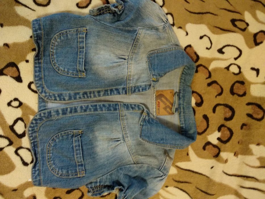 Джинсовый пиджак